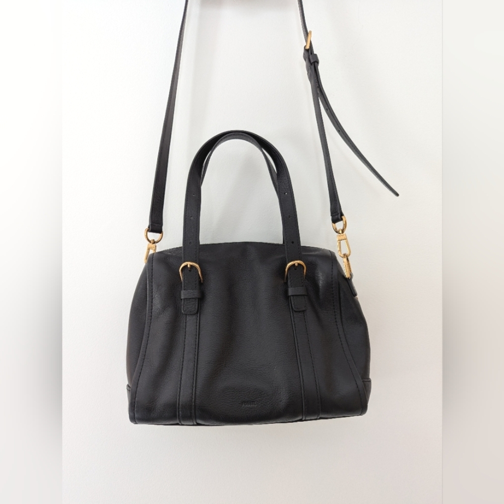 Fossil Carlie Satchel - like new!